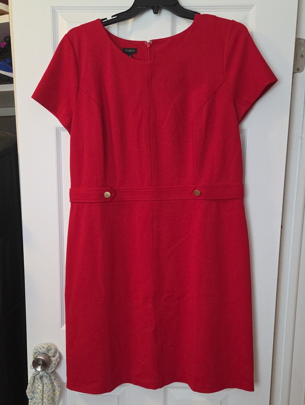NWT-Talbots Size 18 Red Dress